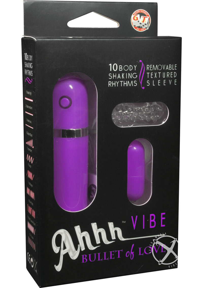 Ahhh Vibrating Bullet Of Love with Remote Control
