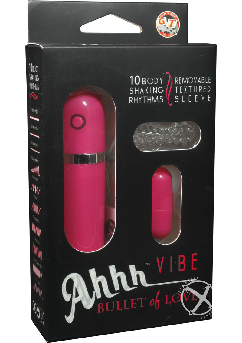 Ahhh Vibrating Bullet Of Love with Remote Control