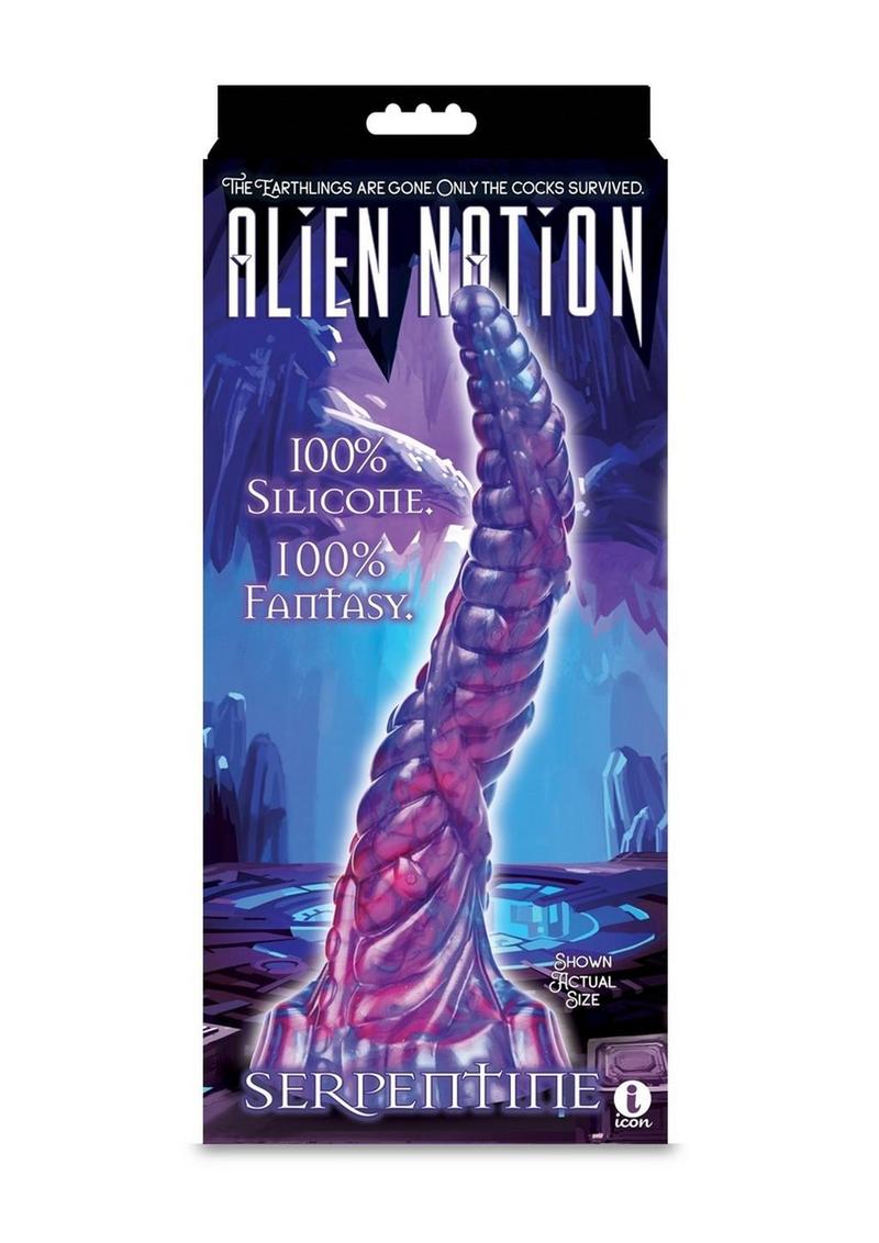 Alien Nation Serpentine Silicone Dildo