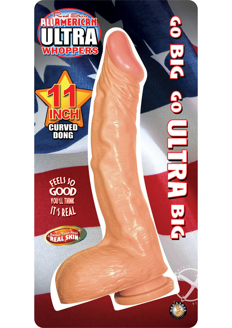 All American Ultra Whoppers Curved Dildo