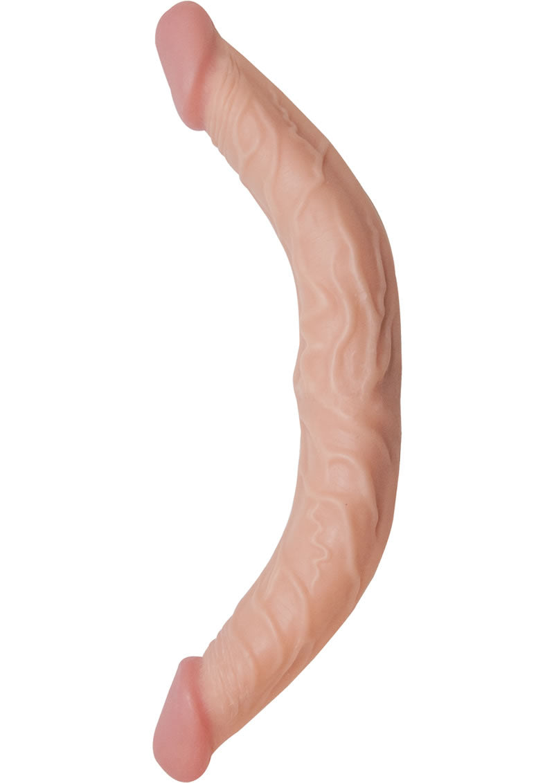 All American Whoppers Curved Double Dildo
