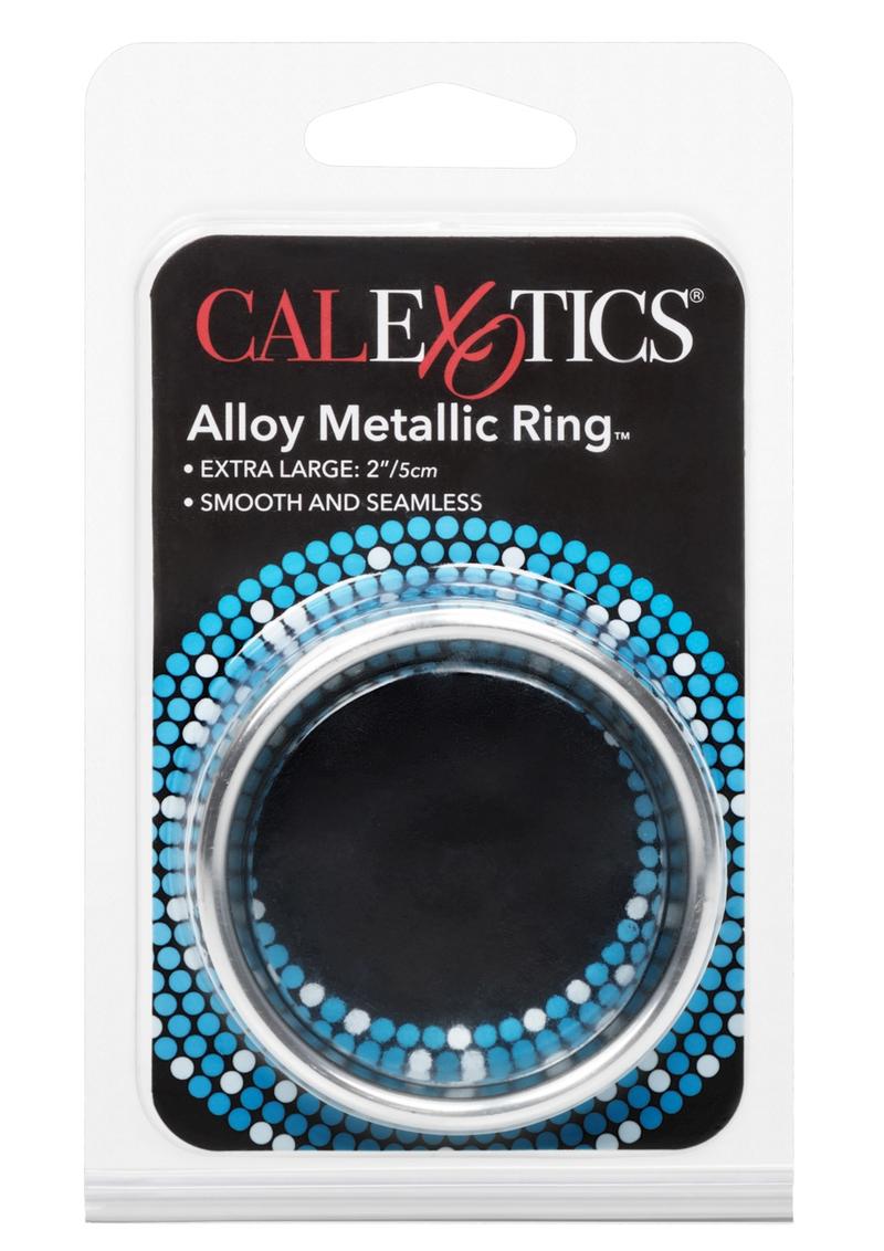 Alloy Metallic Cock Ring - Extra