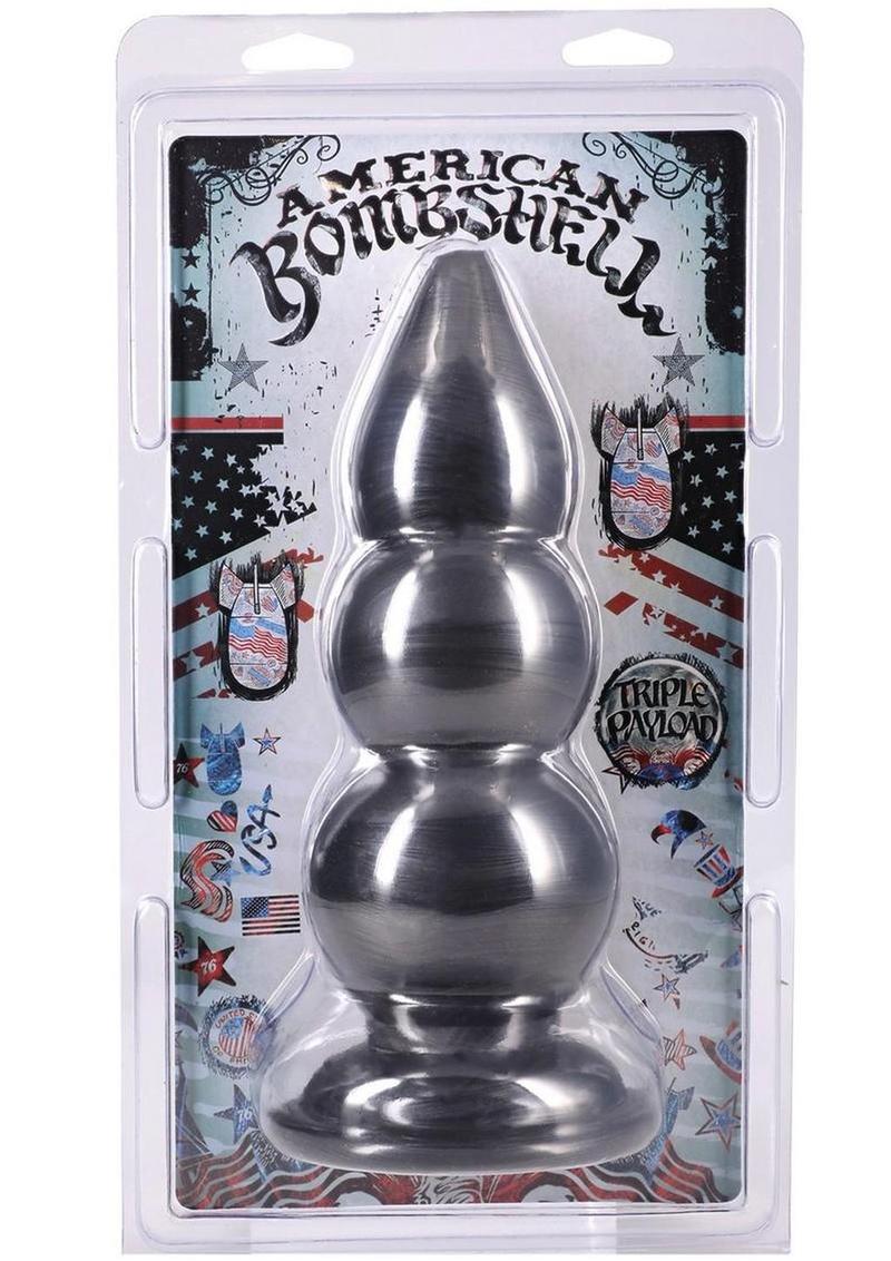 American Bombshell Triple Payload Anal Plug