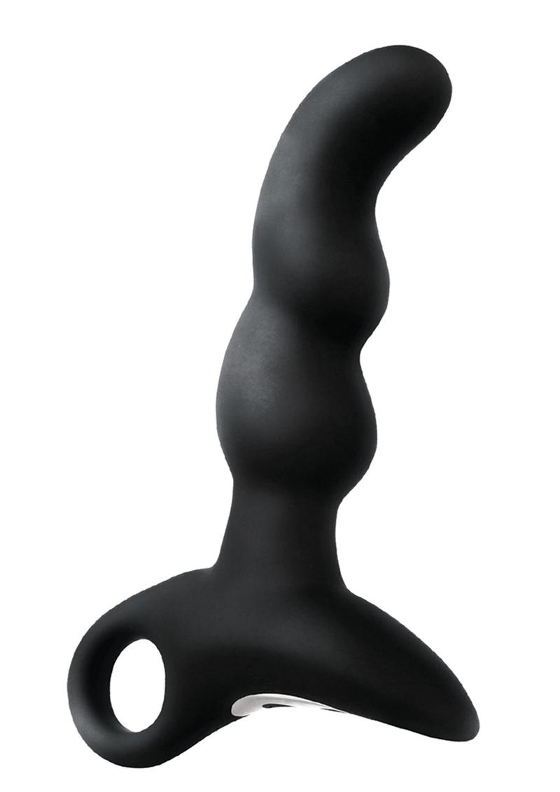 Anal-Ese Collection Rechargeable Vibrating Silicone Alpha Plug #4