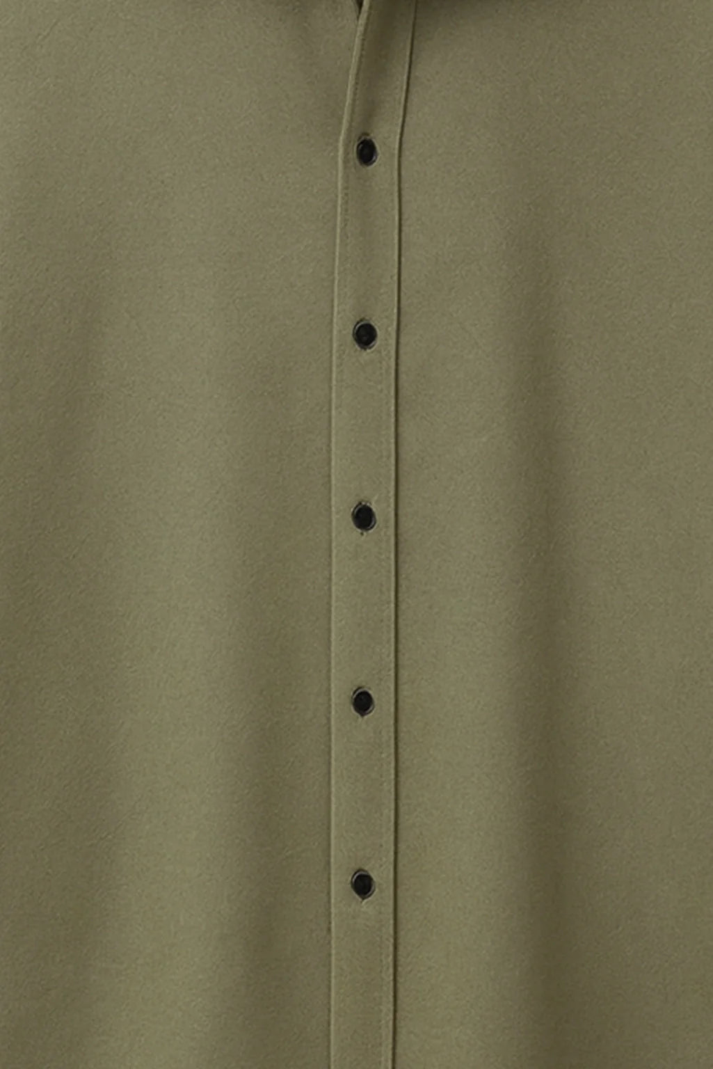 Men's Army Green Color Premium Full Sleeve Shirt