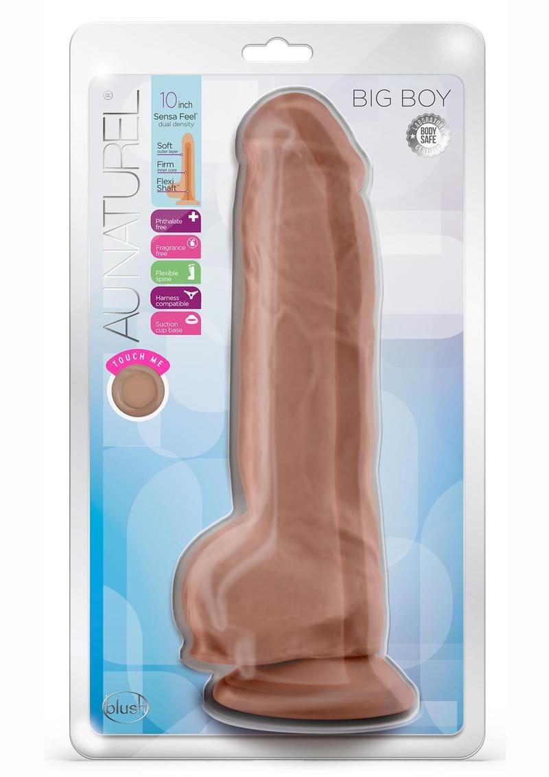 Au Naturel Big Boy Dildo with Balls