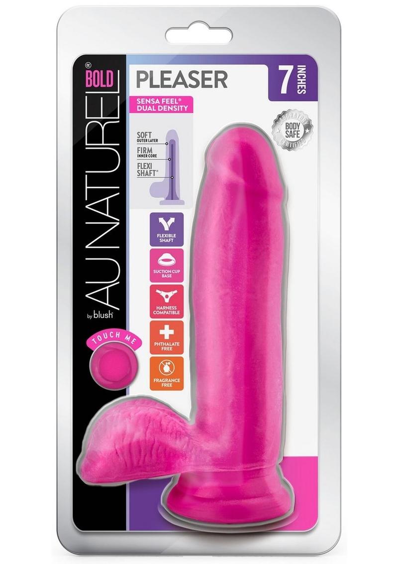 Au Naturel Bold Pleaser Dildo with Suction Cup