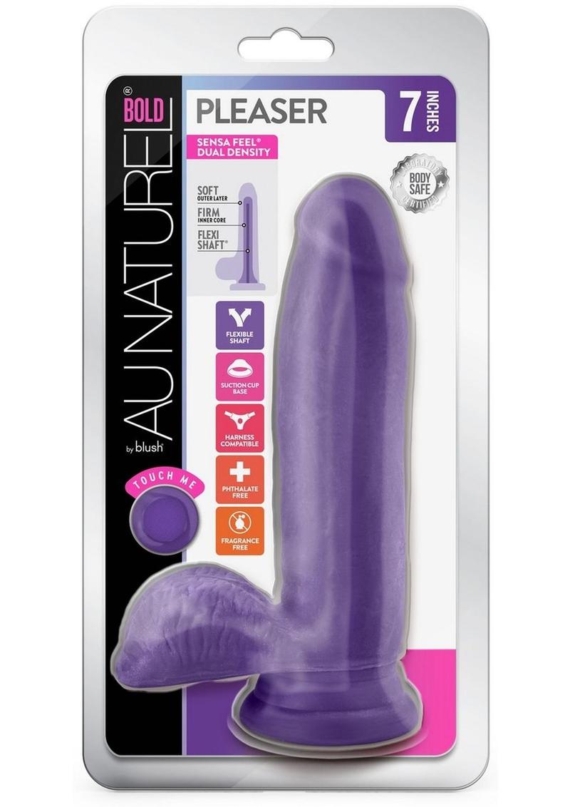 Au Naturel Bold Pleaser Dildo with Suction Cup