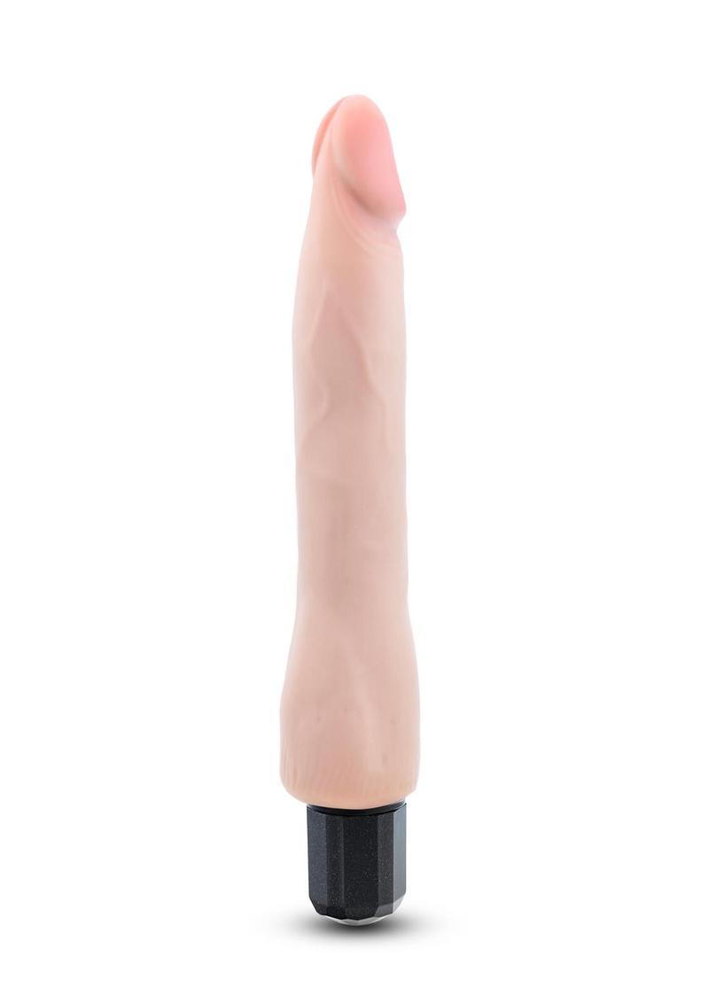 Au Naturel Vanilla Ice Vibrating Dildo