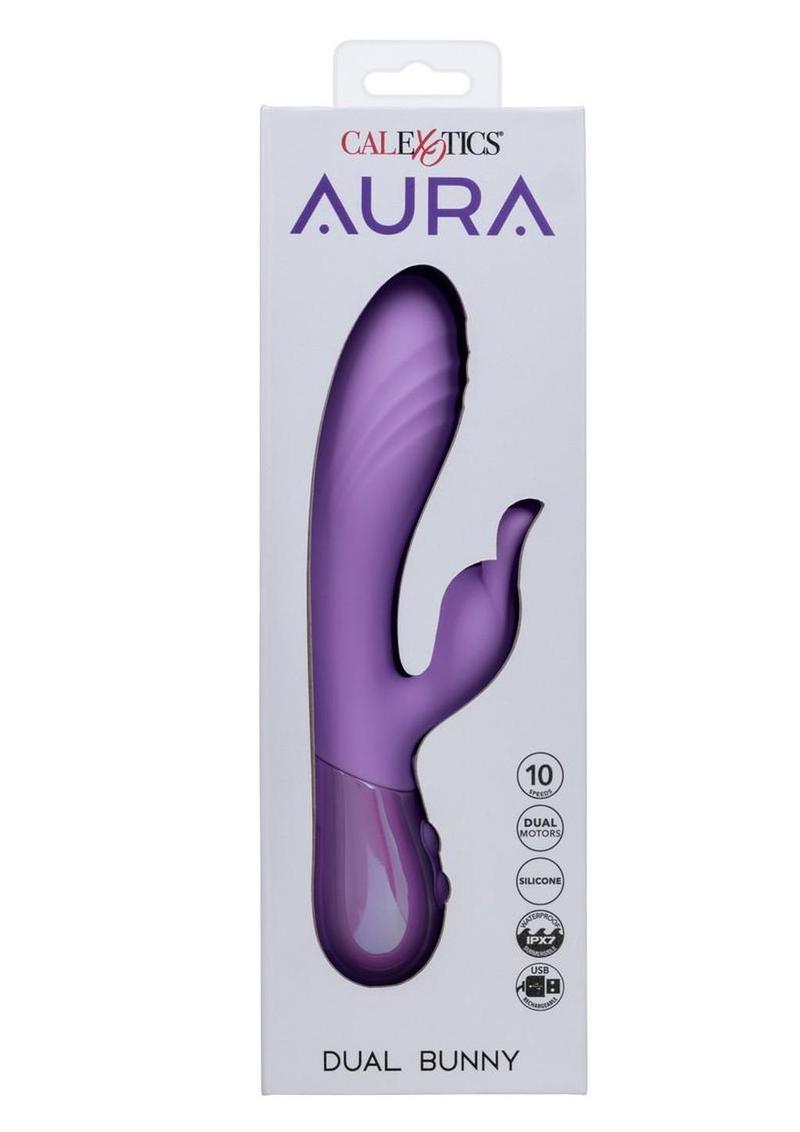 Aura Dual Bunny Rechargeable Silicone Rabbit