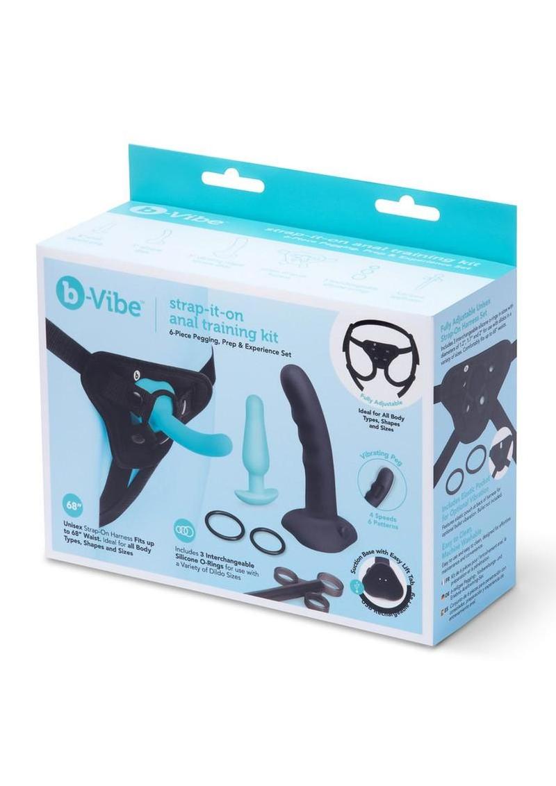 B-Vibe Strap-It-On Anal Silicone Training Kit