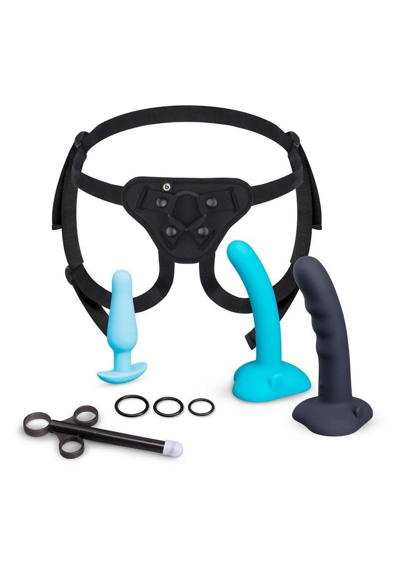 B-Vibe Strap-It-On Anal Silicone Training Kit