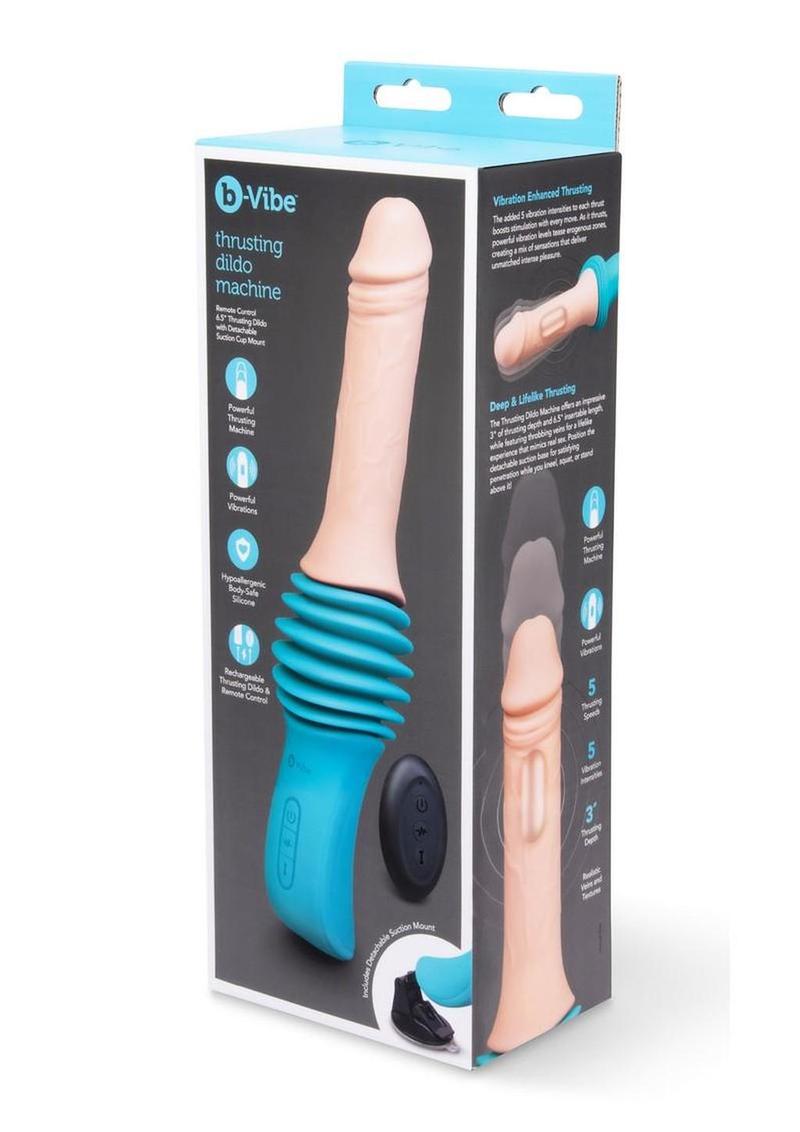 B-Vibe Thrusting Silicone Dildo Machine