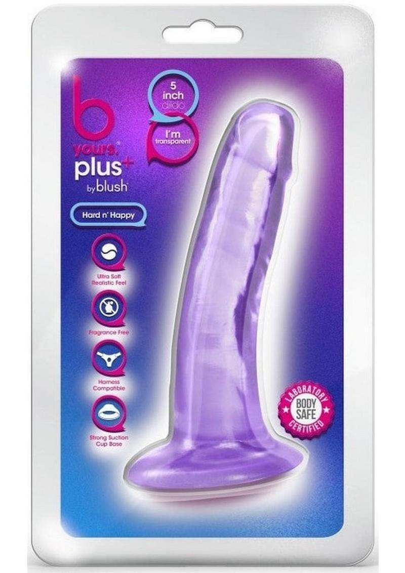 B Yours Plus Hard N' Happy Realistic Dildo