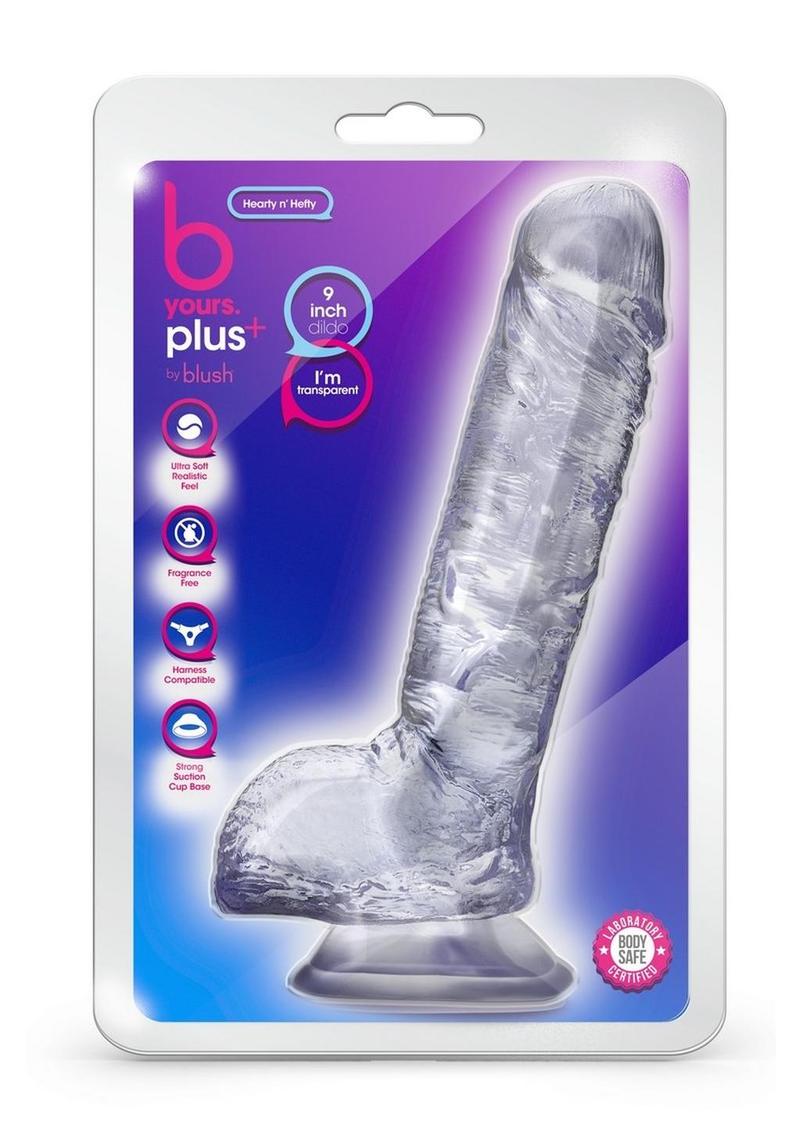 B Yours Plus Hearty N' Hefty Realistic Dildo with Suction Cup