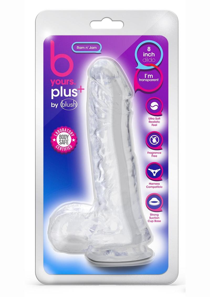 B Yours Plus Rock N' Roll Realistic Dildo with Balls