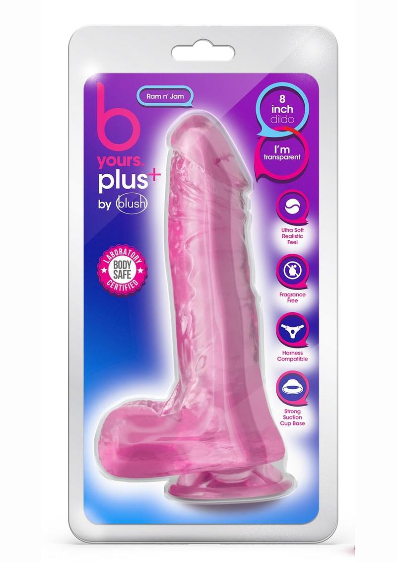 B Yours Plus Rock N' Roll Realistic Dildo with Balls