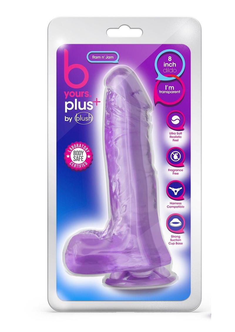 B Yours Plus Rock N' Roll Realistic Dildo with Balls