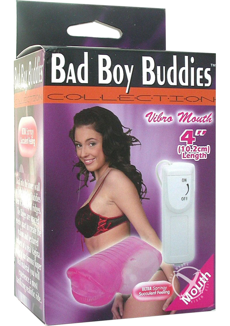 Bad Boy Buddies Vibro Masturbator - Mouth