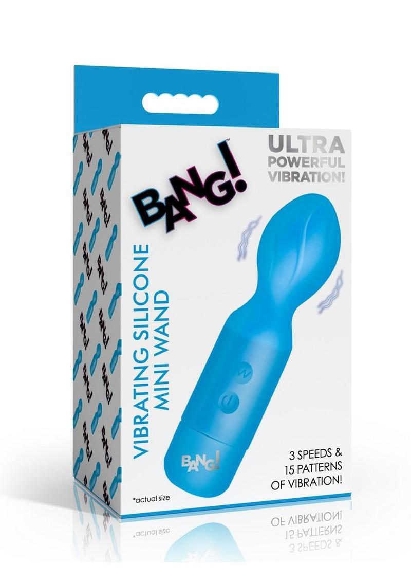 Bang! 18x Vibrating Silicone Mini Wand