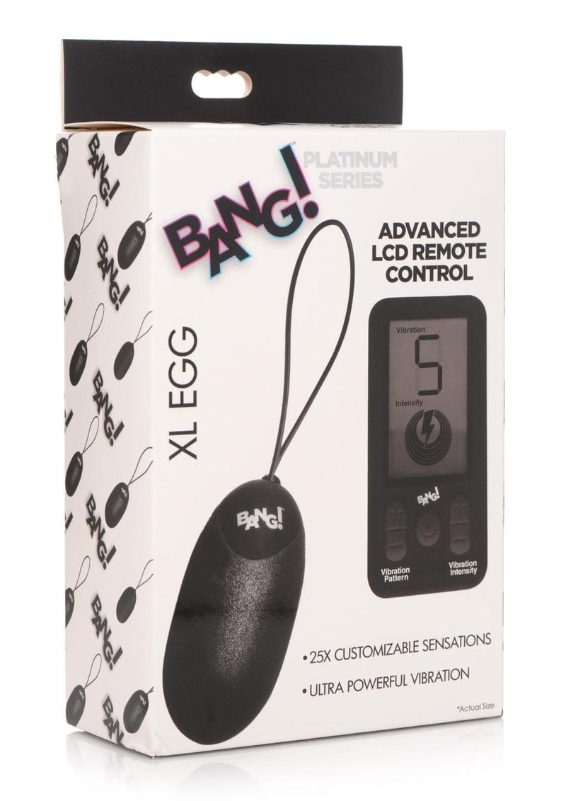 Bang 25x Rechargeable Silicone XL Egg with Remote Control