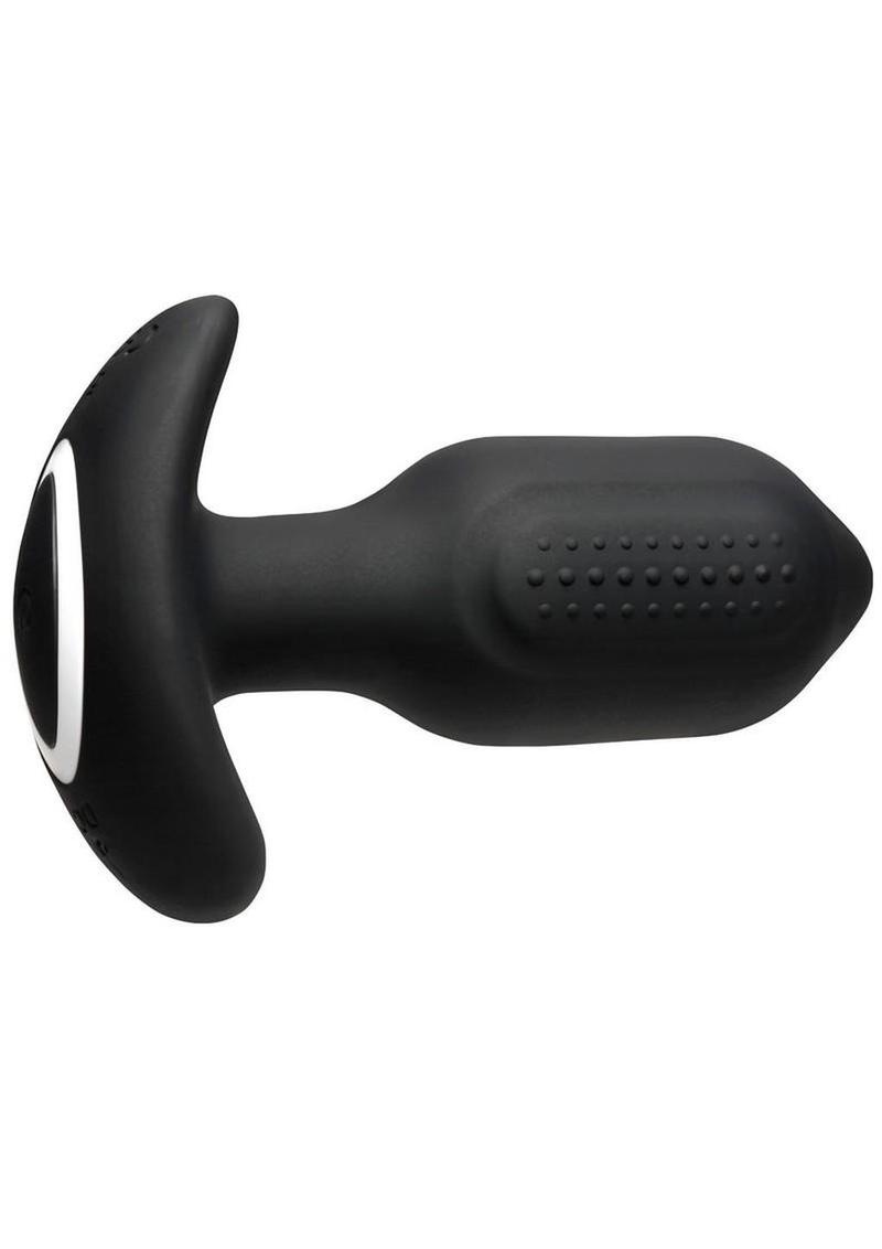 Bang! Bumpy Vibrating Rechargeable Silicone Butt Plug