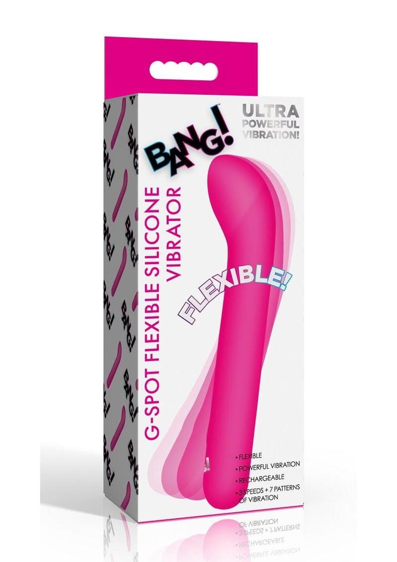 Bang! G-Spot Flexible Rechargeable Silicone Vibrator