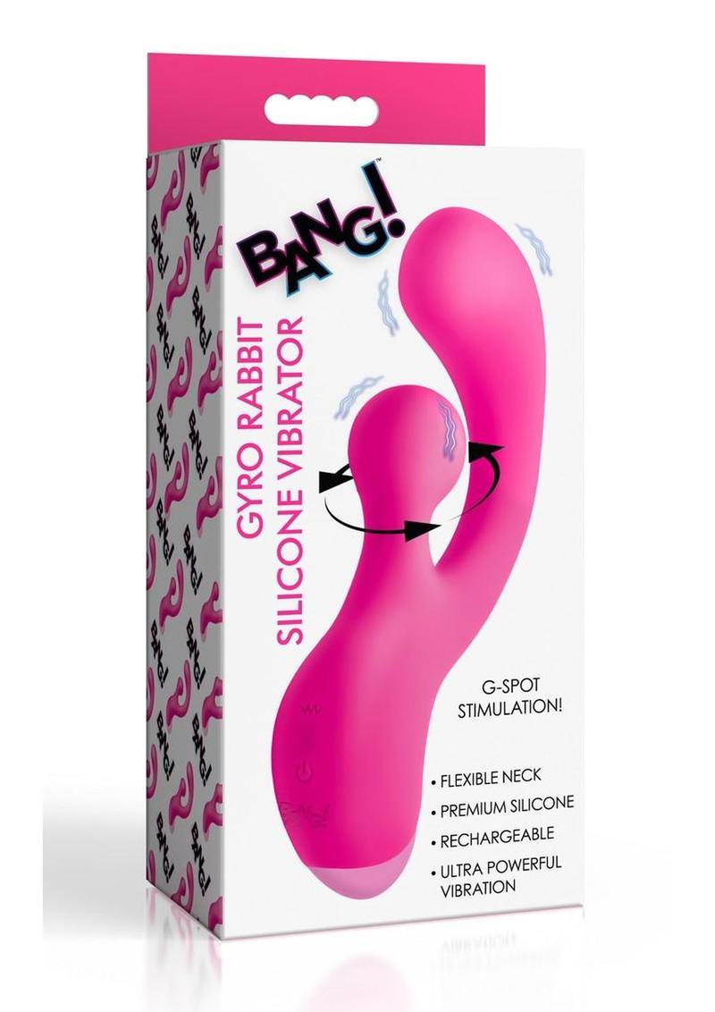 Bang! Gyro Rabbit Rechargeable Silicone Vibrator