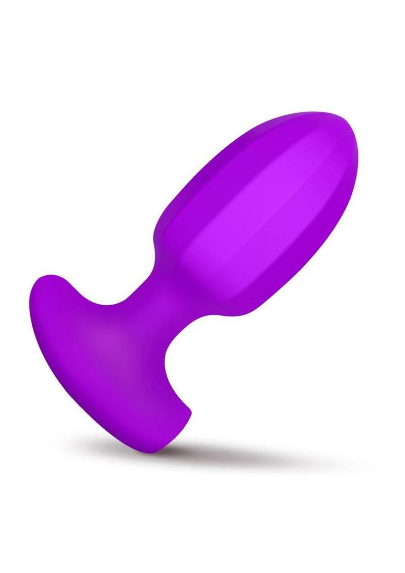 Bang! Ribbed Vibrating Silicone Butt Plug