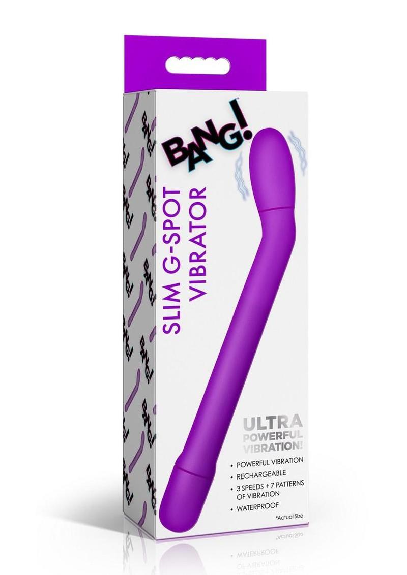 Bang Slim G-Spot Rechargeable Silicone Vibrator