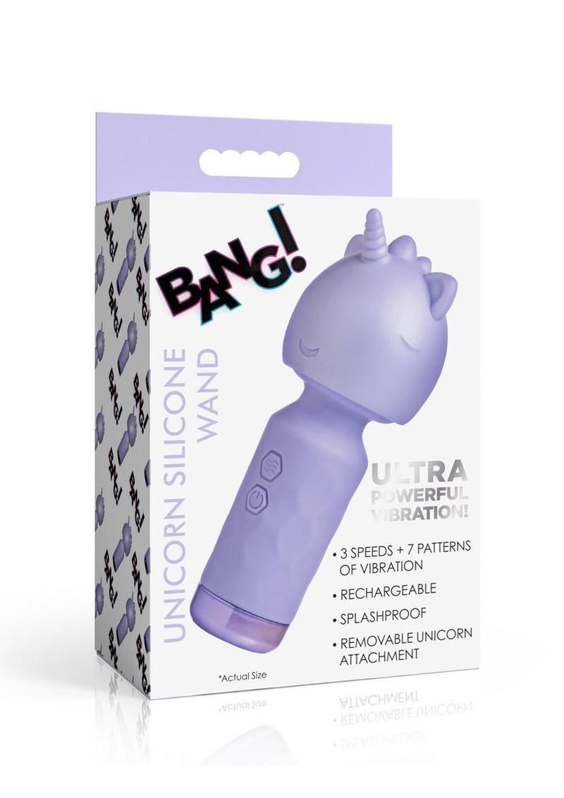 Bang Unicorn Rechargeable Silicone Wand