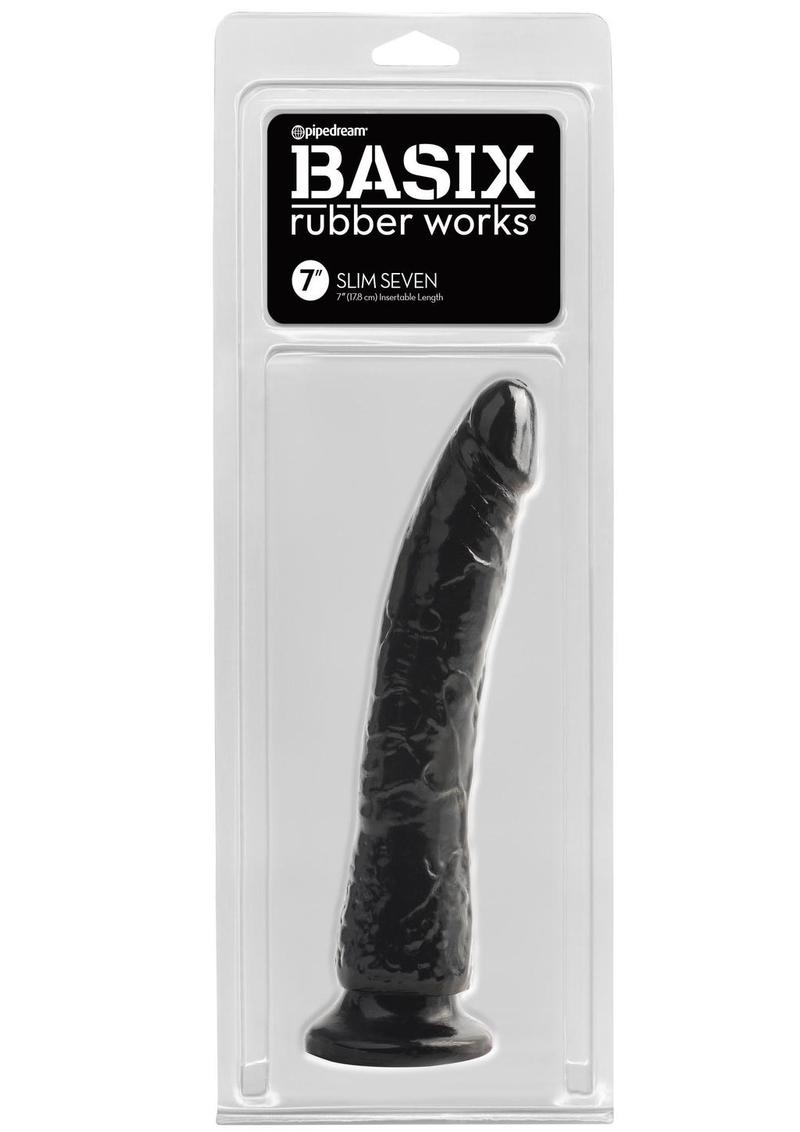 Basix Dong Slim 7 with Suction Cup