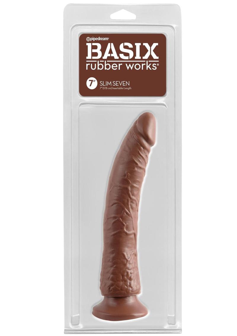 Basix Dong Slim 7 with Suction Cup