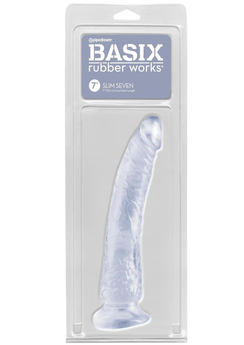 Basix Dong Slim 7 with Suction Cup
