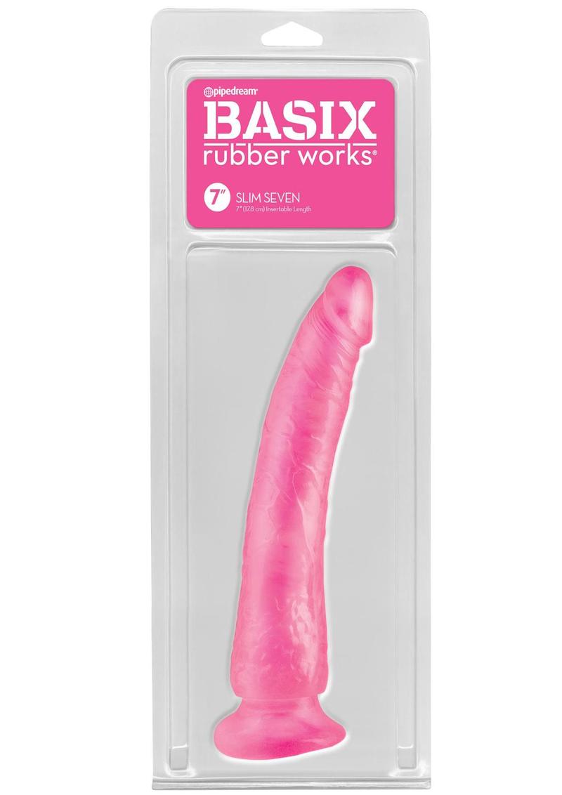 Basix Dong Slim 7 with Suction Cup