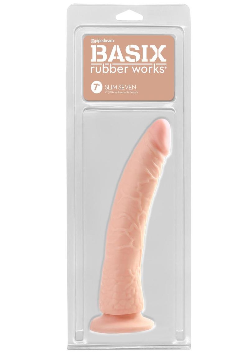 Basix Dong Slim 7 with Suction Cup