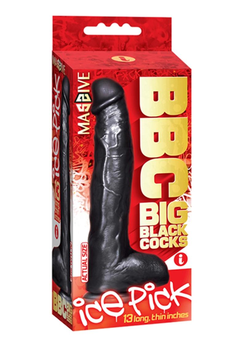 BBC Big Black Cocks Ice Pick Realistic Dildo