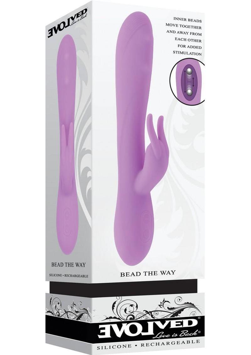 Bead The Way Rechargeable Silicone Rabbit Vibrator