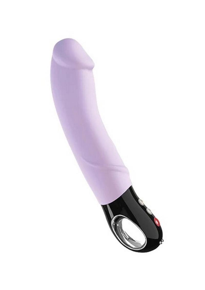 Big Boss G5 Vibrating Silicone Dildo - Amethyst