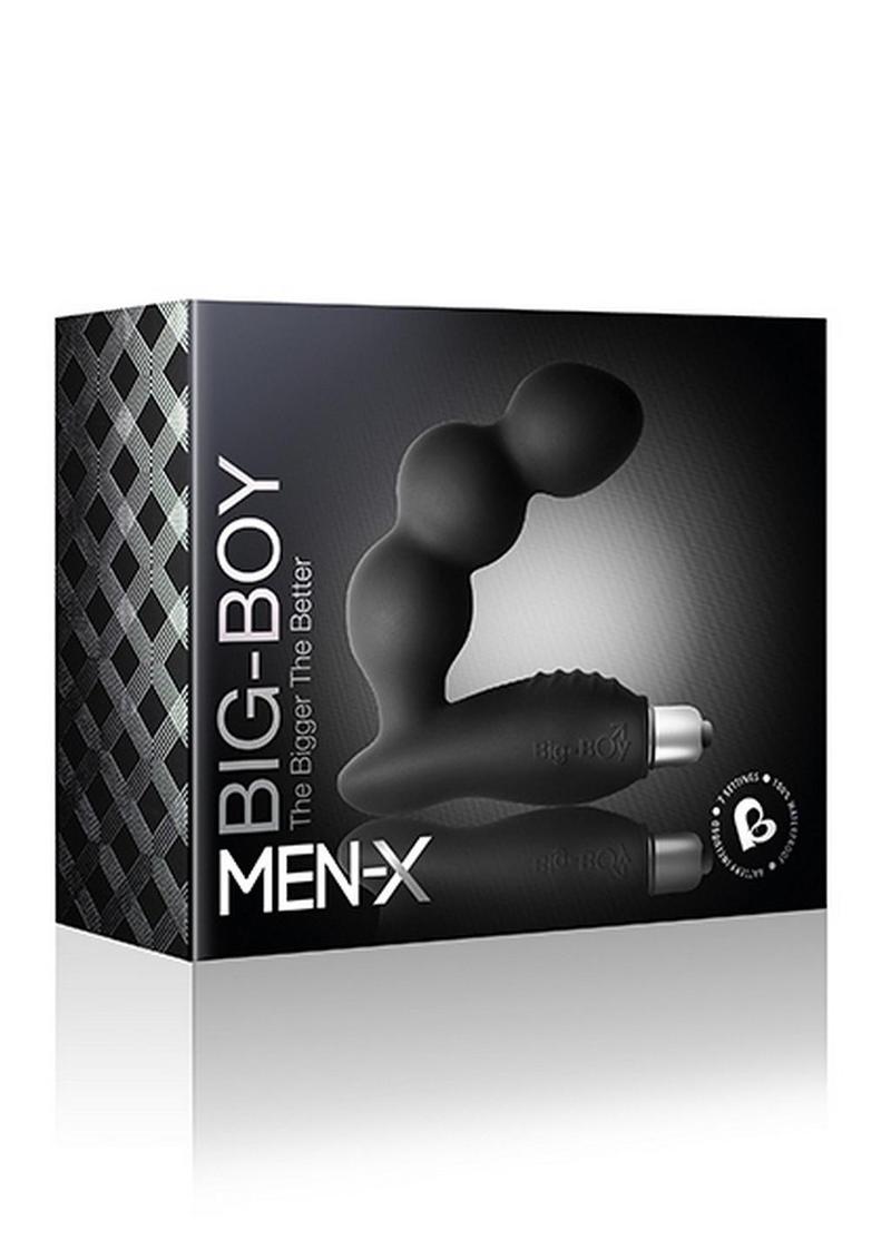 Big Boy Silicone Prostate and Perineum Massager Vibrator