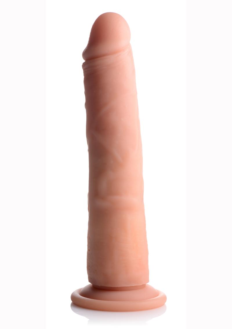 Big Shot Silicone Vibrating and Twirling Remote Control Rechargeable Dildo
