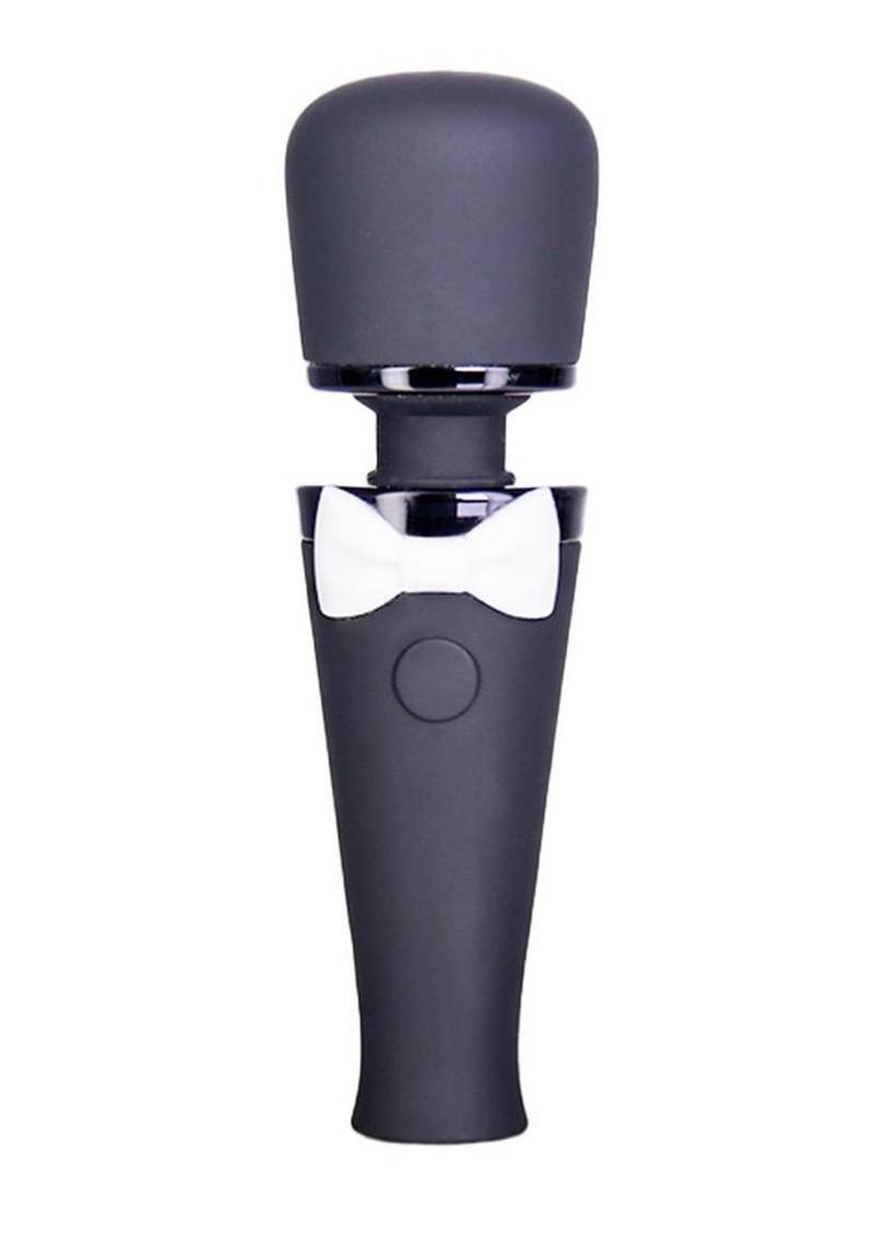 Black Tie Affair Bowtie Silicone Rechargeable Wand
