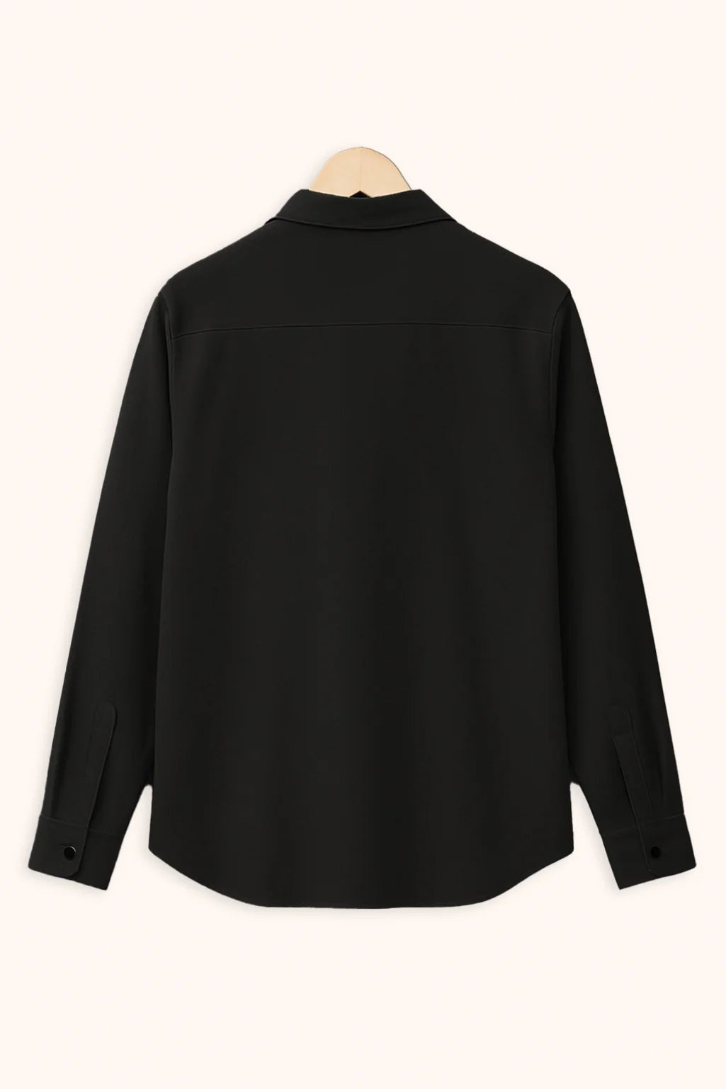 Men's Black Color Premium Full Sleeve Shirt