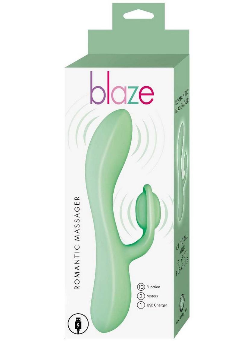 Blaze Romantic Rechargeable Silicone Vibrator