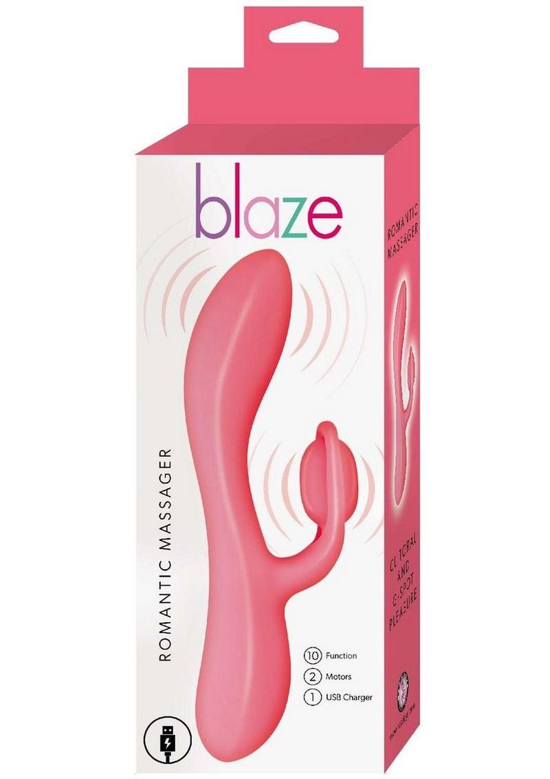 Blaze Romantic Rechargeable Silicone Vibrator