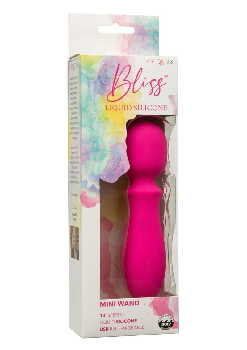 Bliss Liquid Silicone Rechargeable Mini Wand