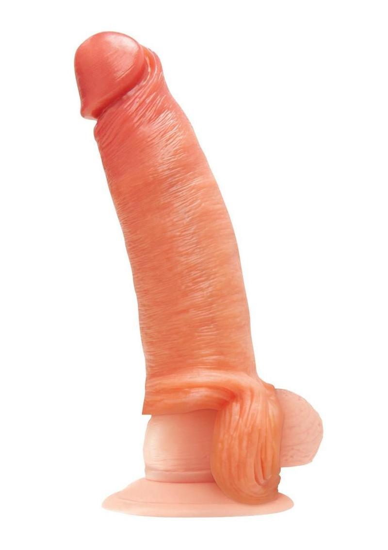 Blueline Super Real Penis Silicone Extension Sleeve with Ball Constriction Loop