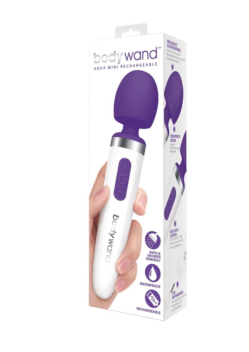 Bodywand Aqua Mini Rechargeable Silicone Wand Massager