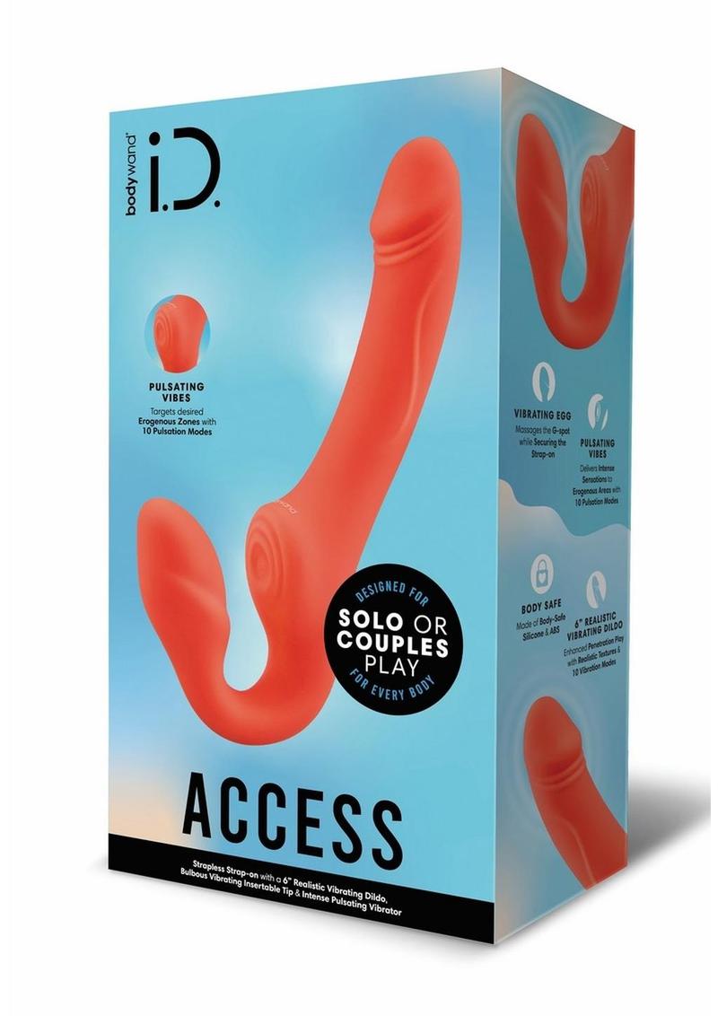 Bodywand I.d. Access Rechargeable Silicone Strapless Strap-On