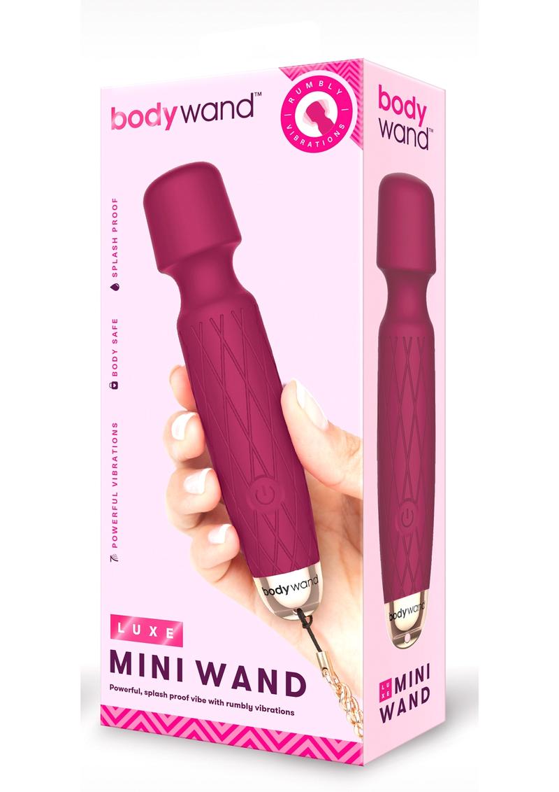 Bodywand Luxe Mini Wand Rechargeable Silicone Wand Massager